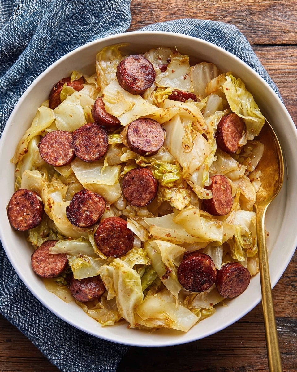 Cabbage and Sausage Skillet Recipe