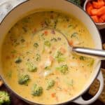 Cheddar Broccoli Potato Soup Recipe