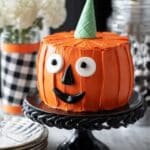 Jack-o’-Lantern Cake Recipe