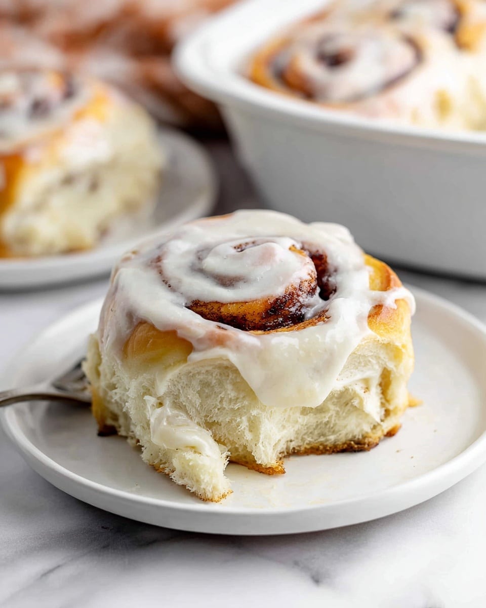 Homemade Cinnamon Rolls with Cream Cheese Frosting Recipe