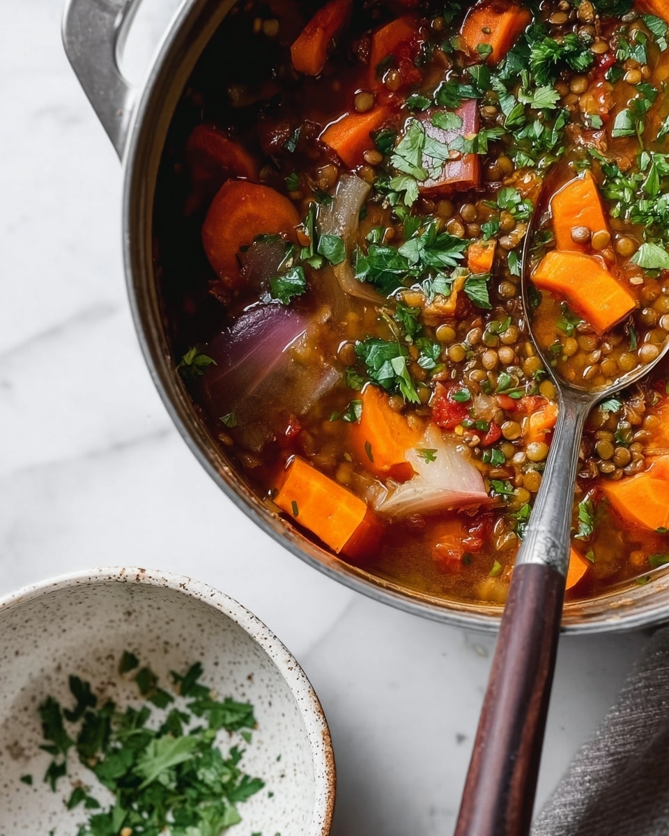 Lentil and Sweet Potato Soup Recipe