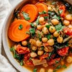 Easy Garbanzo Bean Soup (Stove, Instant Pot, Crockpot) Recipe