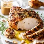 Garlic Herb Butter Roasted Turkey Breast Recipe