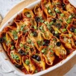 Mexican Stuffed Shells with Chicken Sausage and Enchilada Sauce Recipe