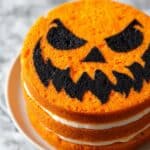 Jack-O-Lantern Cake Recipe
