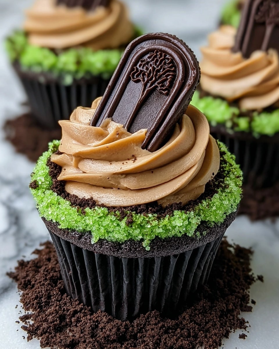 Halloween Graveyard Cupcakes Recipe