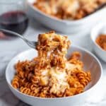 Creamy Cheesy Turkey Casserole with Pasta and Vegetables Recipe