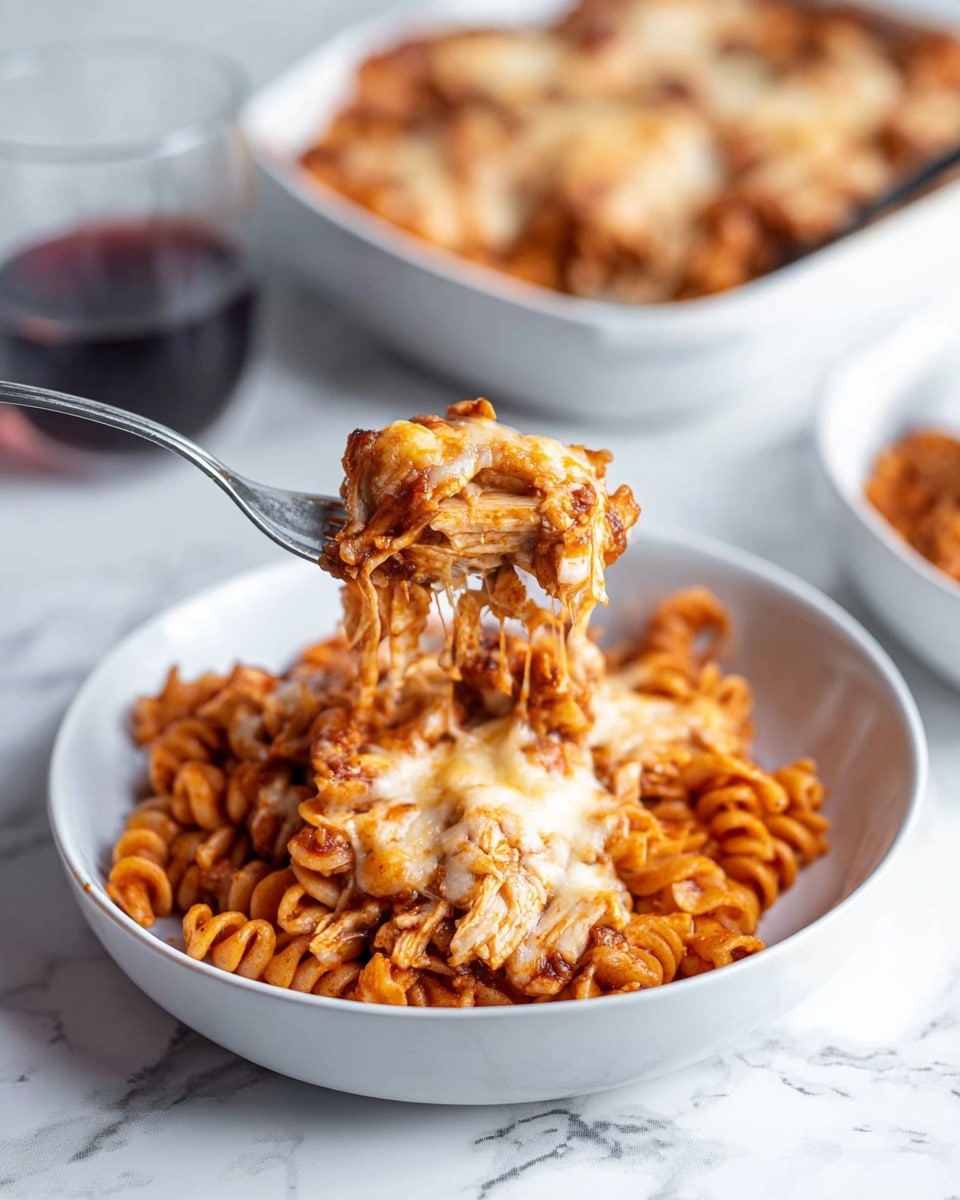 Creamy Cheesy Turkey Casserole with Pasta and Vegetables Recipe