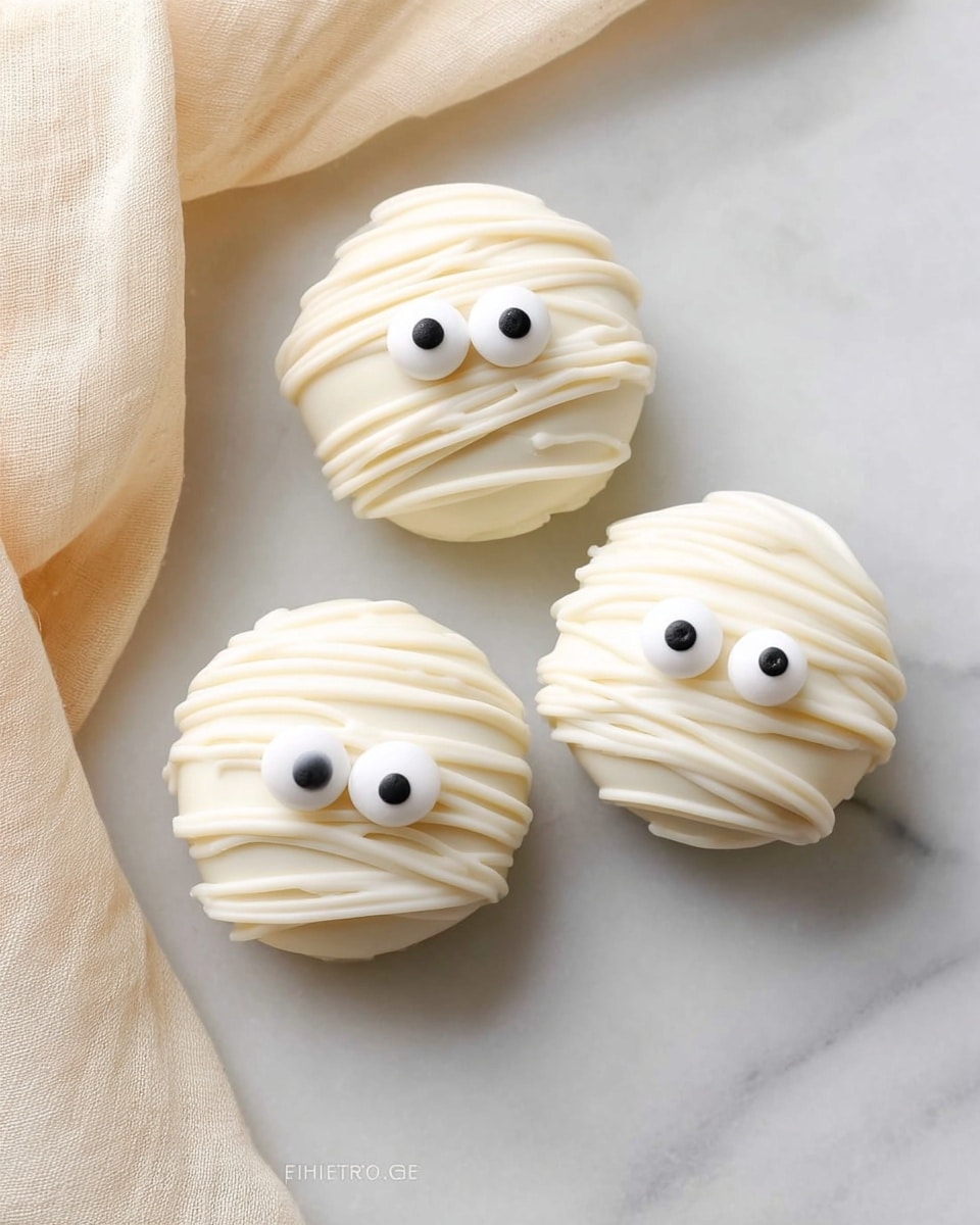 Mummy Oreo Balls Recipe