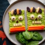 Spooky Franken-Mash Avocado Toasts Recipe