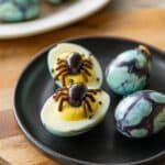 Halloween Spooky Deviled Tea Eggs Recipe
