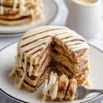 Cinnamon Roll Pancakes Recipe