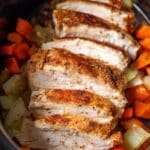 Juicy Crockpot Turkey Breast with Vegetables Recipe