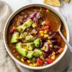 Quick Mexican Bean Soup Recipe