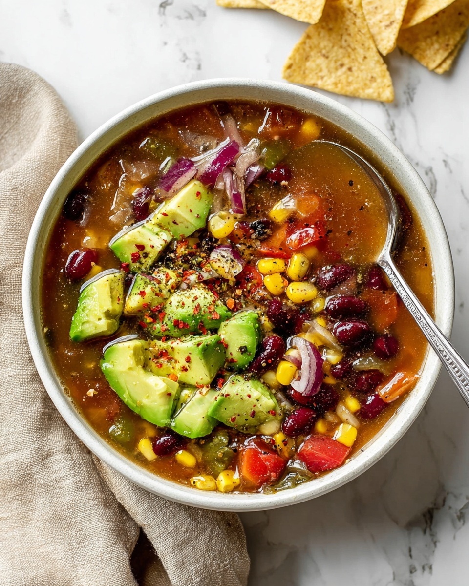 Quick Mexican Bean Soup Recipe