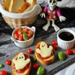 Ghostly Caprese Bites (Boo-Schetta) Recipe