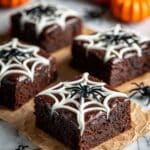 Spooky Spiderweb Brownies Recipe