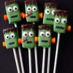 Frankenstein Marshmallow Pops Recipe