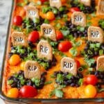 Halloween Taco Dip Recipe