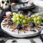 Spider Cheeseballs for Halloween Recipe