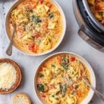 20-Minute Instant Pot Tortellini Soup Recipe