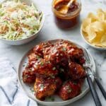 5-Ingredient Slow Cooker BBQ Chicken Thighs Recipe