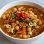Pasta e Ceci (Italian Chickpea and Pasta Stew) Recipe