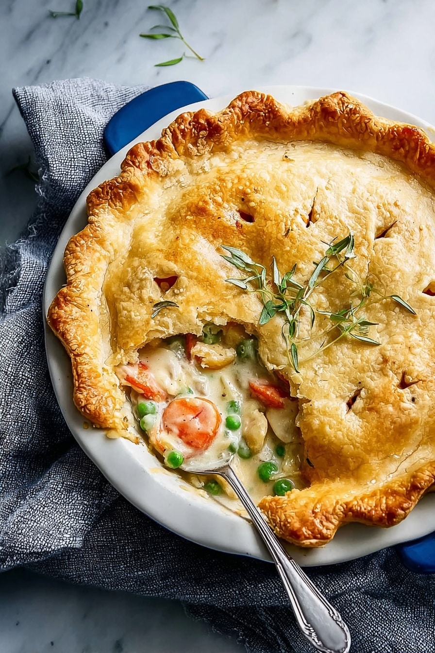 Easy Chicken Pot Pie Recipe