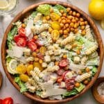 Creamy Chicken Caesar Pasta Salad Recipe