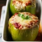 Cheesy Baked Chicken Stuffed Peppers Recipe