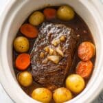 Slow Cooker Pot Roast with Rich Gravy Recipe
