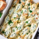 Creamy Chicken Stuffed Pasta Shells Recipe