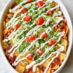 Creamy Chicken Taco Casserole Recipe