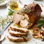 Garlic Herb Butter Roasted Turkey Breast Recipe