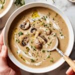 Creamy Mushroom Soup Recipe
