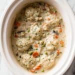 Crockpot Chicken and Dumplings Recipe