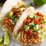 Slow Cooker Chicken Tacos (No Salsa) Recipe