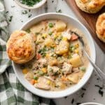 Slow Cooker Chicken Pot Pie Soup Recipe