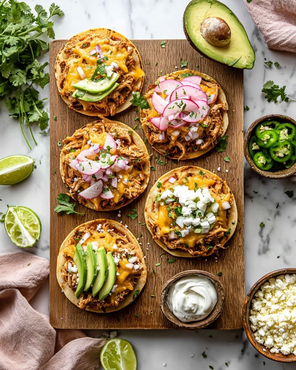 Easy Sheet Pan Chicken Tostadas Recipe