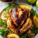 Apple Cider Glazed Roast Chicken Recipe