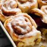 Apple Cinnamon Rolls with Caramel Icing Recipe