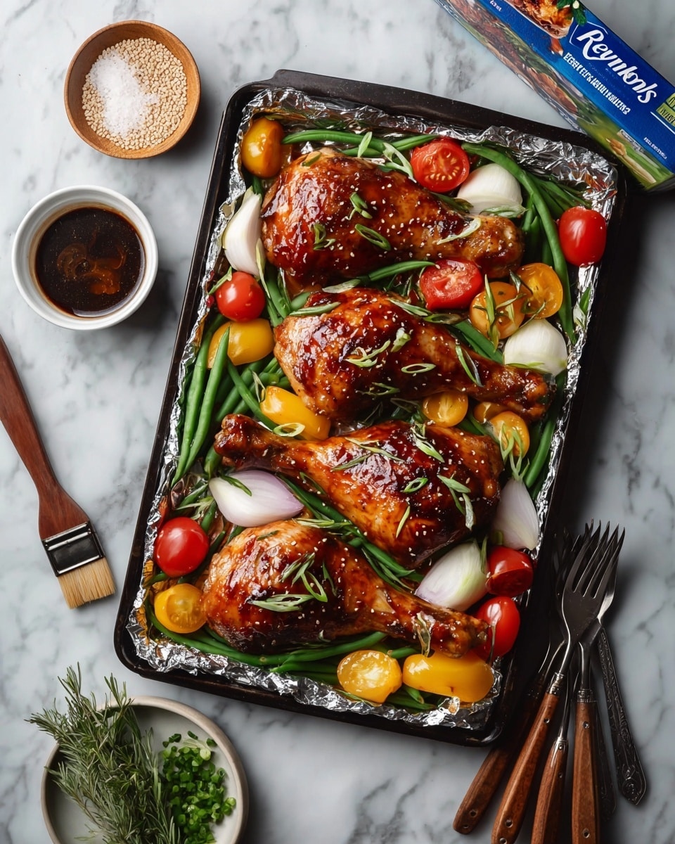 Honey Soy Chicken Foil Packets Recipe