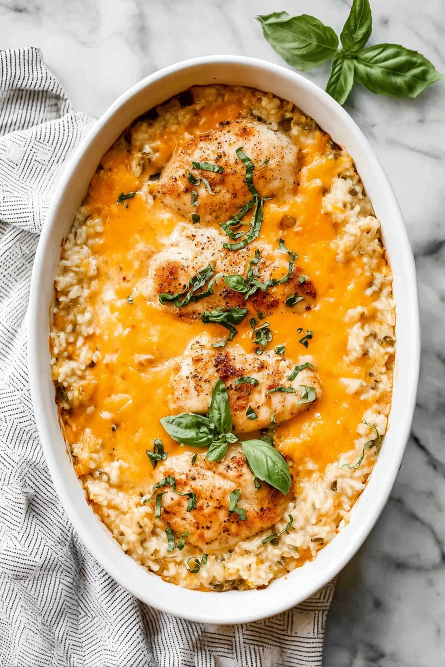 Easy Chicken and Rice Casserole Recipe