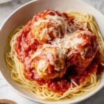 Oven-Baked Chicken Parmesan Meatballs Recipe