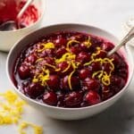 Homemade Cranberry Sauce with Optional Nuts and Spices Recipe