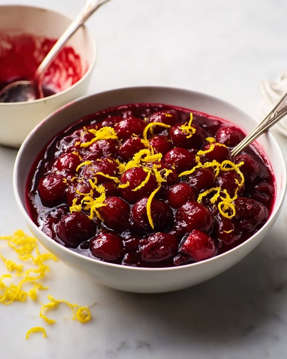 Homemade Cranberry Sauce with Optional Nuts and Spices Recipe