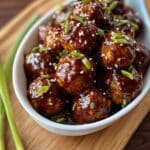 Asian Glazed Turkey Meatballs Recipe