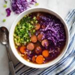 Sausage, Cabbage & Sweet Potato Stew Recipe