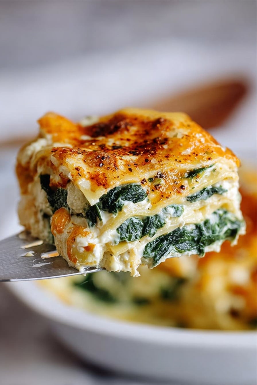 Butternut Squash Spinach Lasagna Recipe