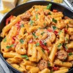 Cajun Shrimp and Sausage Pasta Recipe